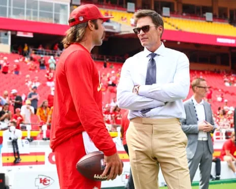 The NFL legend ignites online backlash following appearing in Las Vegas Raiders sideline box